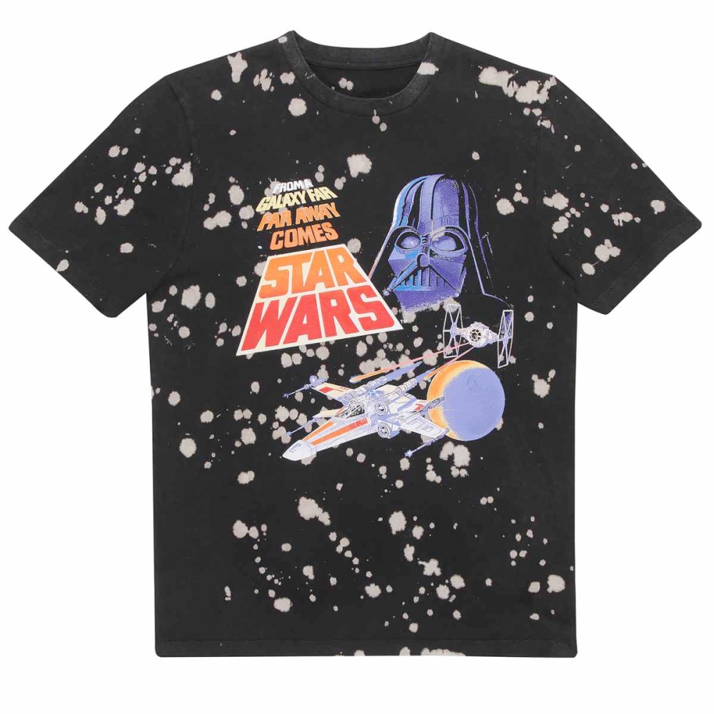 Disney Star Wars - Classic Space Herren T-Shirt - Schwarz